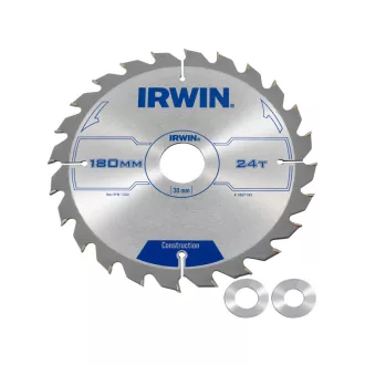 IRWIN Pílový kotúč na drevo 180 x 30 mm / 24T