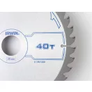 IRWIN Pílový kotúč na drevo 190 x 30 mm / 40T