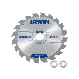 IRWIN Pílový kotúč na drevo 210 x 30 mm / 20T