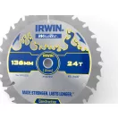 IRWIN Pílový kotúč na drevo 136 x 10 mm / 24T