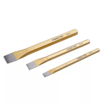 FESTA Sada plochých fréz 3 diely CrV (10-12-16 mm)