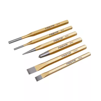   FESTA Sada plochých nožov, dierovačov a klepačov na 6 dielov