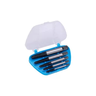   Sada na extrakciu skrutkovača 5 dielov (4, 4,5, 6, 7,5, 11 mm)