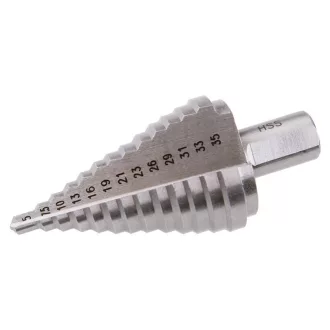 Stupňový vrták HSS 5-35 mm