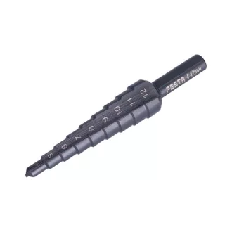 FESTA Stupňový vrták 4-12 mm Titán-nitrit HSS