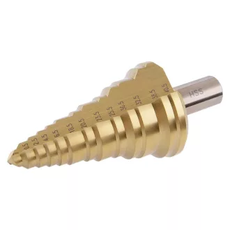 FESTA Stupňový vrták 7-40,5 mm Titán-dusitan HSS