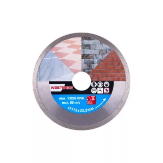   DIAMANT Diamantový rezací kotúč 115 x 1,8 x 5,0 x 22,2 mm súvislý