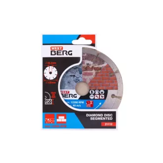   DIAMANT Diamantový rezací kotúč 125 x 2,0 x 7,0 x 22,2 mm segmentový