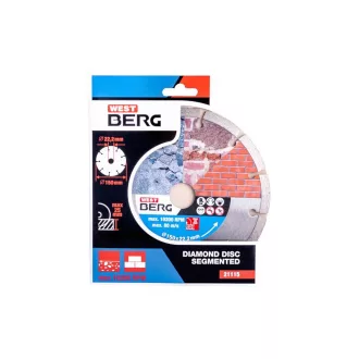   DIAMANT Diamantový rezací kotúč 150 x 2,2 x 7,0 x 22,2 mm segmentový