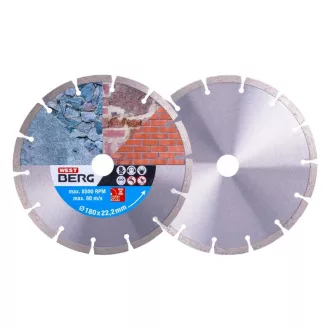   DIAMANT Diamantový rezací kotúč 180 x 2,3 x 7,0 x 22,2 mm segmentový