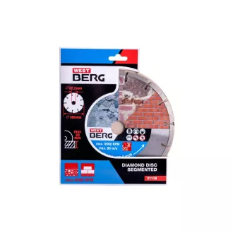   DIAMANT Diamantový rezací kotúč 180 x 2,3 x 7,0 x 22,2 mm segmentový