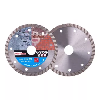   DIAMANT Diamantový rezací kotúč 125 x 2,0 x 7,0 x 22,2 mm turbo