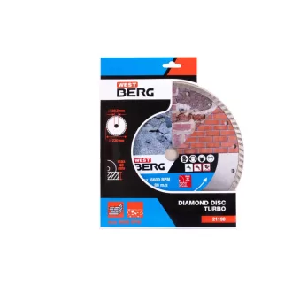  DIAMANT Diamantový rezací kotúč 230 x 2,4 x 7,0 x 22,2 mm turbo