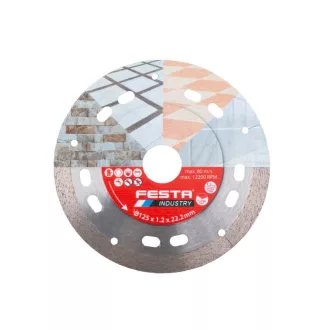   FESTA INDUSTRY Diamantový rezací kotúč 125 x 1,2 x 22.2 mm