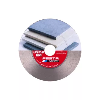 FESTA Diamantový rezací kotúč 125 x 1,5 x 22,2 mm