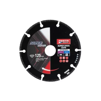   FESTA Diamantový rezací kotúč 125 x 1,3 x 22,5 mm segmentovaný