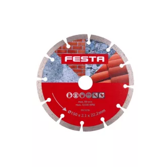   FESTA Diamantový rezací kotúč 150 x 2,2 x 22,2 mm segmentovaný