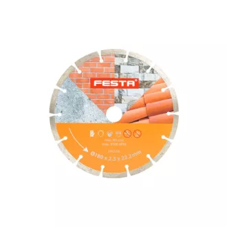   FESTA Diamantový rezací kotúč 180 x 2,4 x 22,2 mm segmentovaný