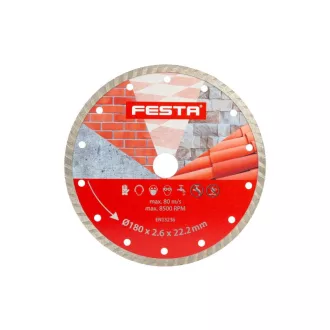 FESTA Diamantový rezací kotúč 180 x 2,4 x 22,2 mm turbo