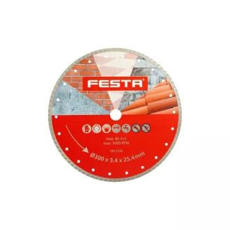 FESTA Diamantový rezací kotúč 300 x 3,3 x 25,4 mm turbo
