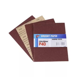 Brúsny papier A4 P40 (10 ks)