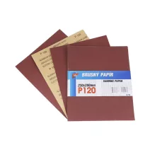 Brúsne tkaniny, papiere, pásy, podložky