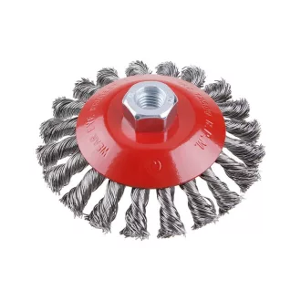 FESTA Šikmá točená okrúhla kefa M14 115 mm oceľ