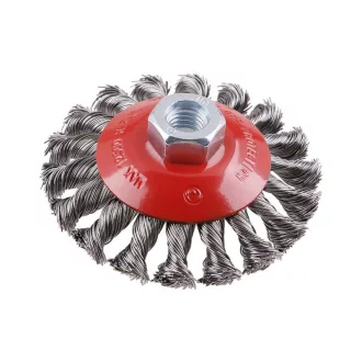 FESTA Uhlová točená okrúhla kefa M14 100 mm oceľ