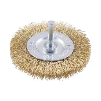 FESTA Pin kruhová kefa 75 mm mosadzný povlak