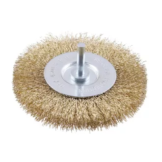 FESTA Pin kruhová kefa 100 mm mosadzný povlak