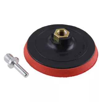   FESTA gumová doska na suchý zips 115 mm M14 + 8 mm kolíkový adaptér