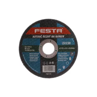 FESTA Rezný kotúč na kameň 115 x 2,5 x 22,2 mm