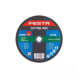 FESTA Rezný kotúč na kameň 230 x 2,5 x 22,2 mm