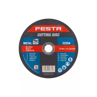 FESTA Rezný kotúč na kov 180 x 1,6 x 22,2 mm