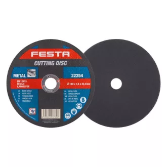 FESTA Rezný kotúč na kov 180 x 1,6 x 22,2 mm