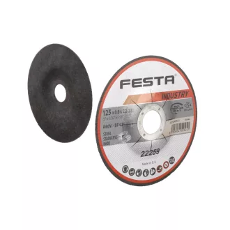   FESTA INDUSTRY Kónický rezací kotúč na kov 125 x 0,8 x 22,2 mm inox