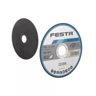 FESTA INDUSTRY Rezný kotúč na hliník 125 x 1,0 x 22,2 mm