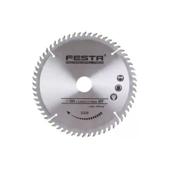FESTA Pílový kotúč na drevo 205 x 30 x 2,2 mm / 60T