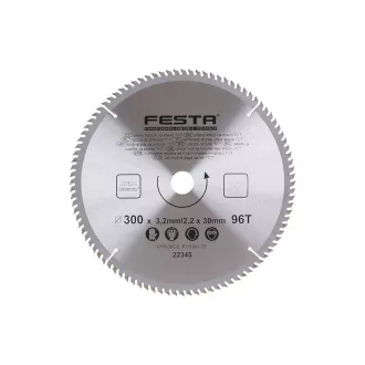 FESTA Pílový kotúč na drevo 300 x 30 x 2,2 mm / 96T