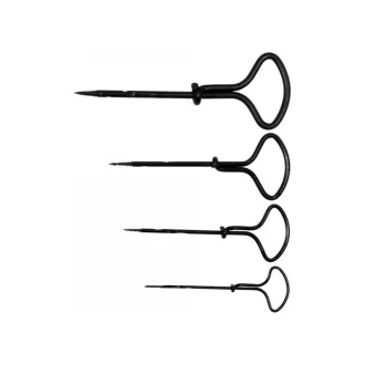 VOREL Sada ručných vrtákov do dreva 4 diely 2 - 5 mm