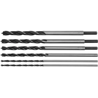 Sada vrtákov do dreva 6 dielov (6-8-10-12-13-14 mm) 300 mm