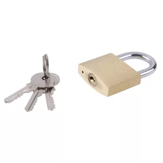 FESTA Zosilnený visiaci zámok z mosadze 40 mm