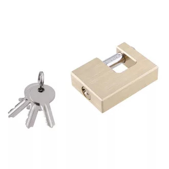 FESTA Mosadzný bezpečnostný visiaci zámok 60 mm