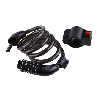 FESTA Zámok na bicykel 1200 x 10 mm s číselným zámkom