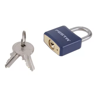 FESTA Mosadzný visiaci zámok 30 mm