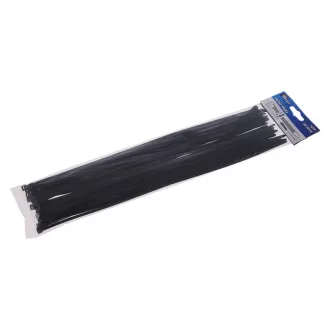 Sťahovací pásik 400 x 4,8 mm čierny (50 ks)
