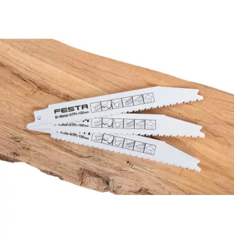 FESTA šabľový pílový list 150/19/1,0 mm bimetal (3 ks)