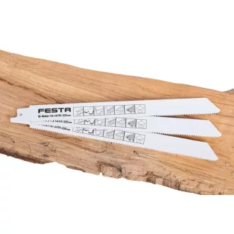 FESTA šabľový pílový list 225/19/1,0 mm bimetal (3 ks)