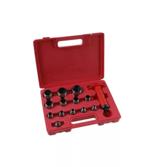 Súprava dierovačov 5-35 mm s 13-dielnym puzdrom