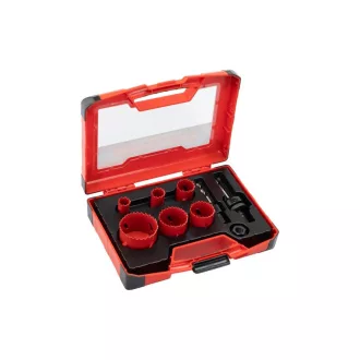 FESTA Kruhová fréza 9 dielov (19-57 mm) bimetal